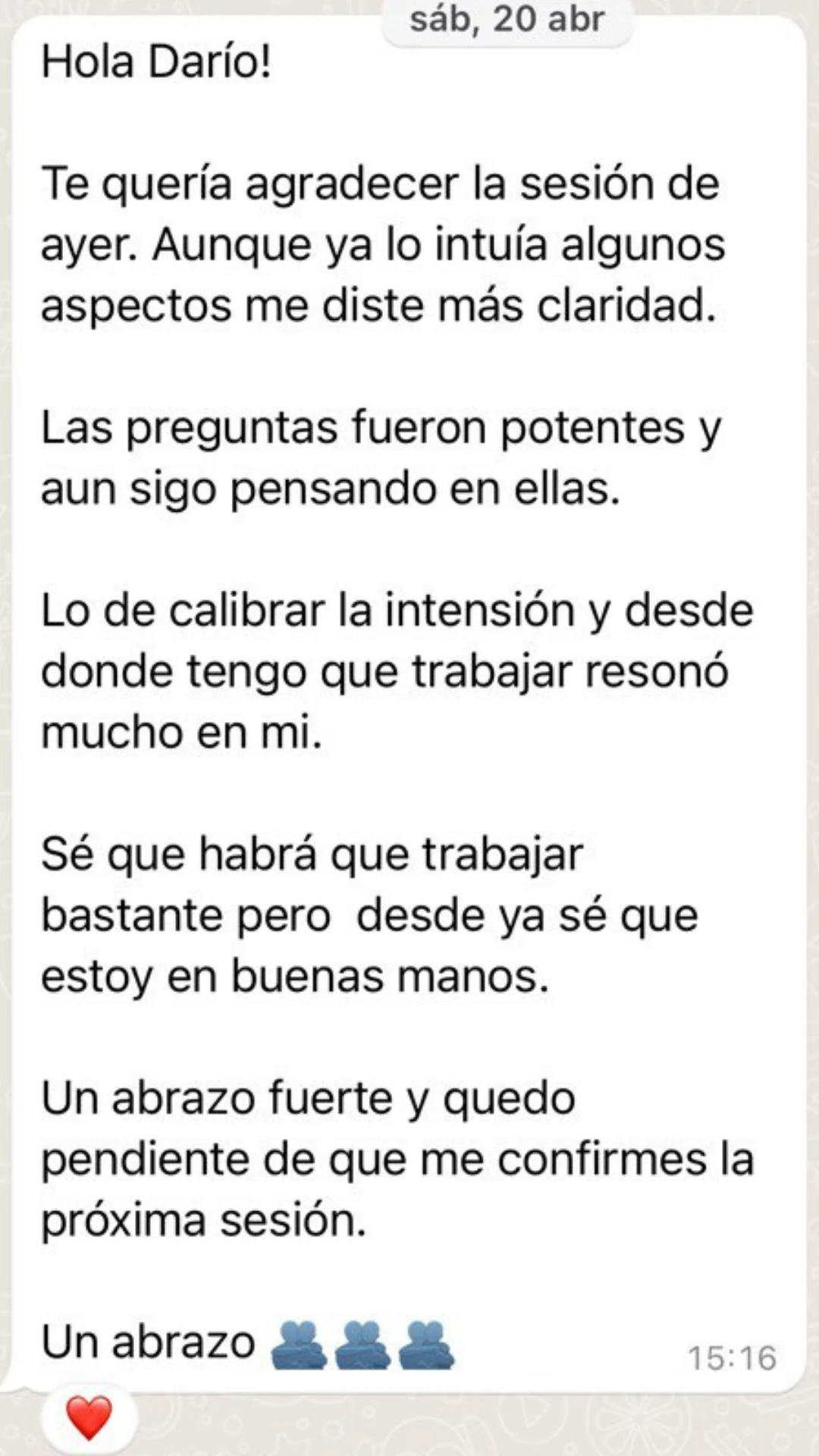 Reseña de cliente 5